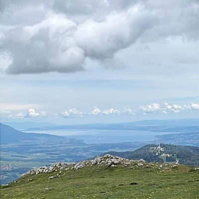 Vue sur le lac de Neuchâtel